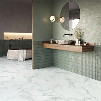 LVT Invictus Primus Click Tile XL Pure Marble Snow от магазина  Carpet-Center.ru