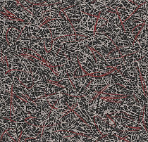 Флокированное ковровое покрытие Forbo Flotex by Starck 313002 Vortex ruby A3 от магазина  Carpet-Center.ru
