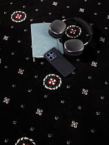 Ковролин Merinos ECO, Виктория 02 (кружок) Black (чёрный) от магазина  Carpet-Center.ru