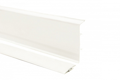 картинка Плинтус Arbiton INDO 01 Polished White магазин  Carpet-Center.ru являющийся официальным дистрибьютором в России