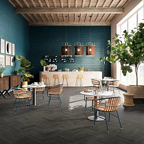 LVT Invictus Maximus Dryback Parquet Highland Oak Ebony от магазина  Carpet-Center.ru
