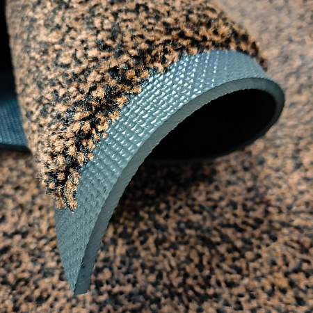 картинка Влаговпитывающий ковёр Vivat Carpet 115х200 см, коричневый магазин  Carpet-Center.ru являющийся официальным дистрибьютором в России