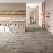 LVT Invictus Maximus Dryback Parquet Highland Oak Canyon от магазина  Carpet-Center.ru