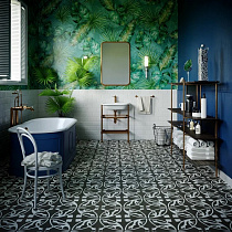LVT Invictus Maximus Dryback Victorian Deco Charcoal от магазина  Carpet-Center.ru