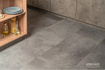 Виниловый ламинат VINILAM Ceramo Stone 8 мм 71610 Цемент стальной от магазина  Carpet-Center.ru