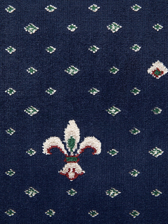 картинка Ковролин Merinos ECO, Виктория 01 (лилия) Blue (синий) магазин  Carpet-Center.ru являющийся официальным дистрибьютором в России