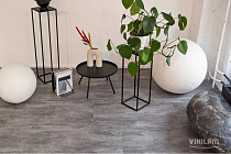 Виниловый ламинат VINILAM Ceramo Stone 6 мм 71616 Цемент Серый от магазина  Carpet-Center.ru