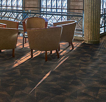 Флокированное ковровое покрытие Forbo Flotex by Starck 323010 Artist umber / terracotta B3 от магазина  Carpet-Center.ru